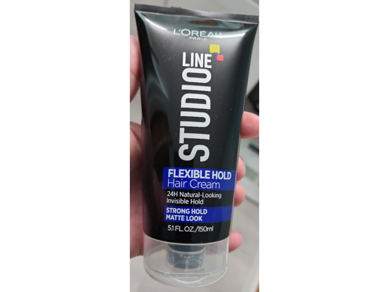 L'Oreal Paris Studio Line Flexible Strong Hold Cream, 5.09 fl oz/150 mL
