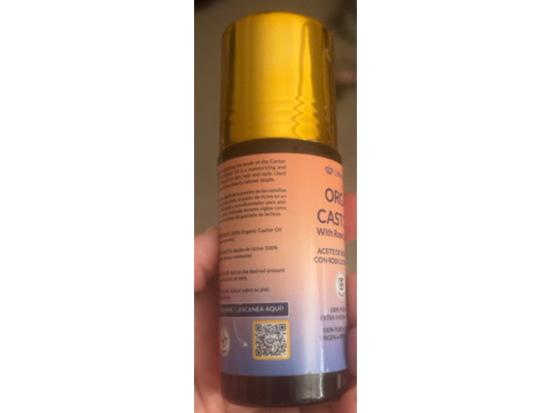 Queen of Thrones Organic Castor Oil, 1.7 fl oz/50 mL