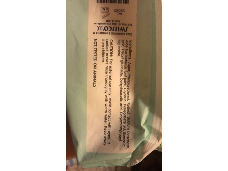 Precision Beauty Make Up Removing Cleansing Wipes, 60 Counts, Pack of 2