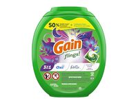 Gain 3 In 1 Flings Laundry Detergent Pacs, Moonlight Breeze Scent, 102 Loads, 73 oz/2.07 kg - Image 2