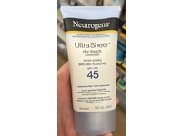 Neutrogena Ultra Sheer Dry-touch Sunscreen Lotion, SPF 45, 147 mL - Image 3