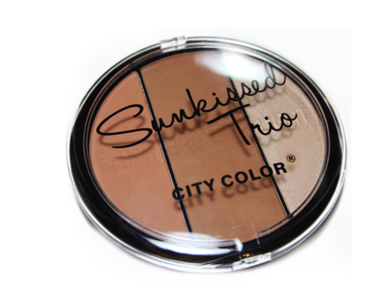 City Color Sunkissed Trio, Golden, 0.535 oz/15.25 g