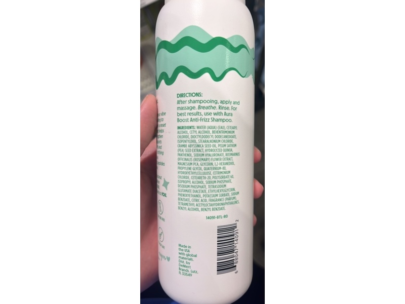 Not Your Mother's Aura Boost Conditioner, Hyaluronic Acid, Peptides & Magnesium, 13 fl oz/384 mL