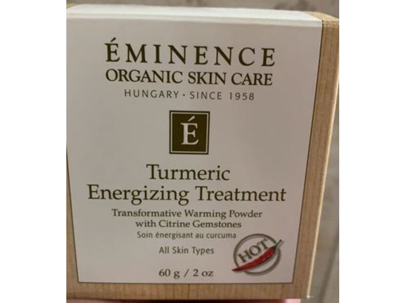 Eminence Organic Skin Care Turmeric Energizing Treatment, 2 oz / 60 g