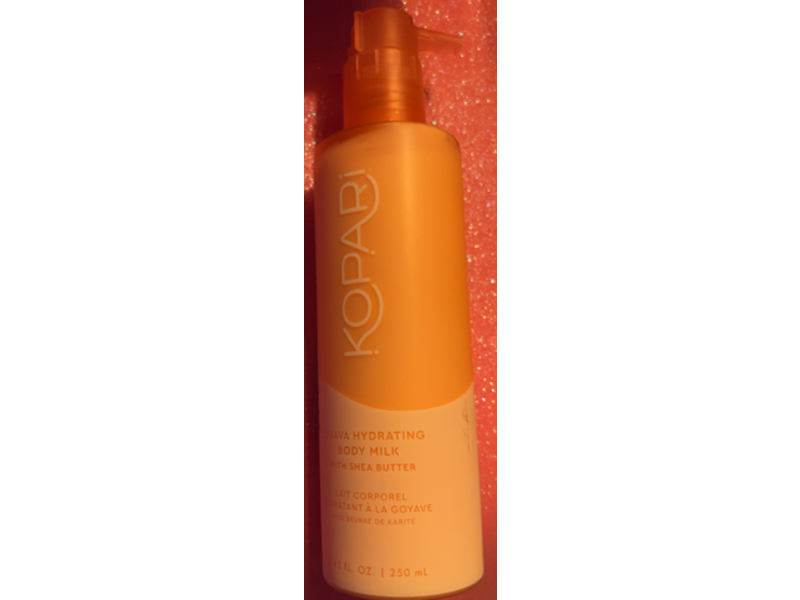 Kopari Hydrating Body Milk Lotion, Guava, Shea Butter, 8.45 fl oz/250 mL