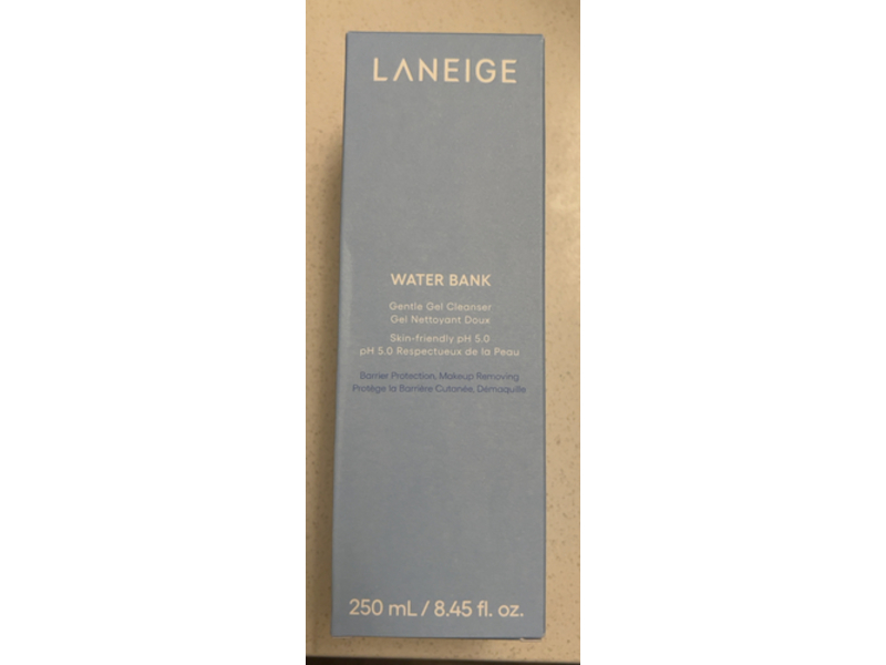 Laneige Water Bank Gentle Gel Cleanser, 8.45 fl oz/250 mL