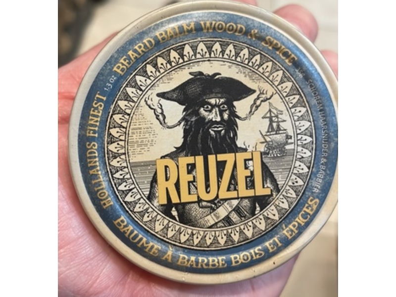 Reuzel Beard Balm, Wood & Spice, 1.3 oz/35 g