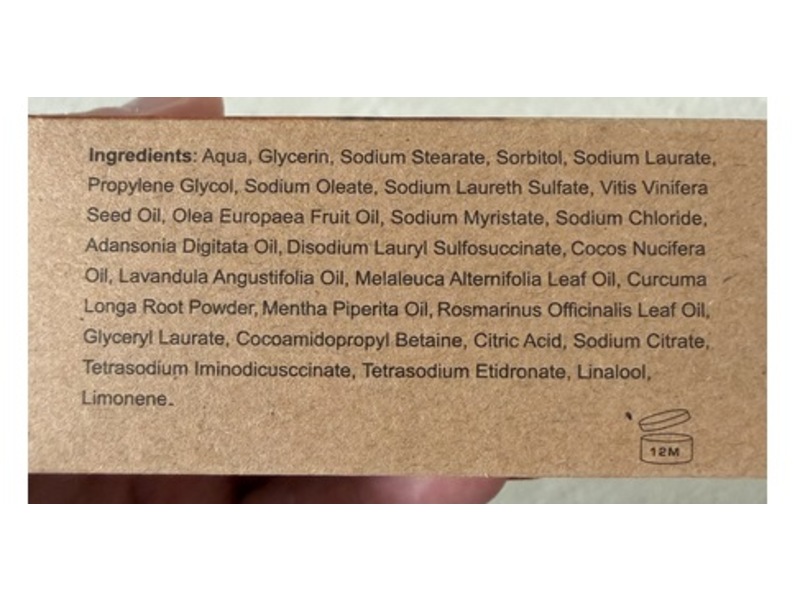 Zarina O Cosmetics TemiTurmeric Face And Body Soap, 150 g