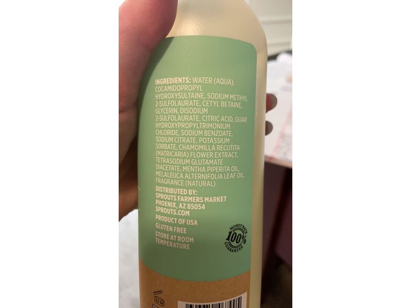 Sprouts Shampoo, Tea Tree, 16 fl oz/473 mL