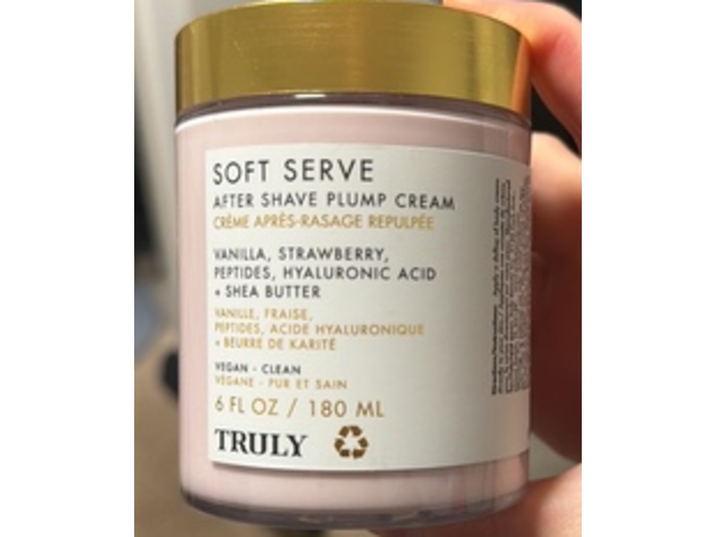 Truly Soft Serve After Shave Plump Cream, 6 fl oz/180 mL
