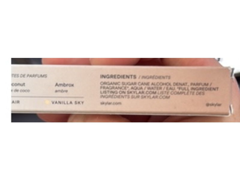 Skylar Eau de Parfum, Coconut Cove, 0.33 fl oz/10 mL