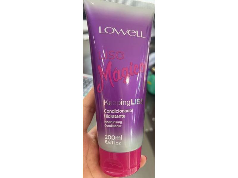 Lowell Liso Magico Keeping Liss Moisturizing Conditioner, 6.8 fl oz/200 mL