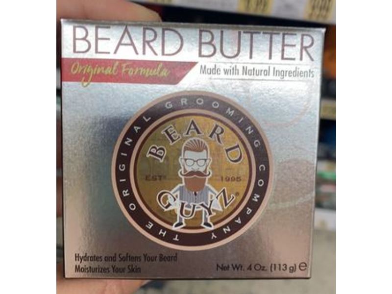 Beard Guyz Beard Butter, Original Formula, 4 oz/113 g