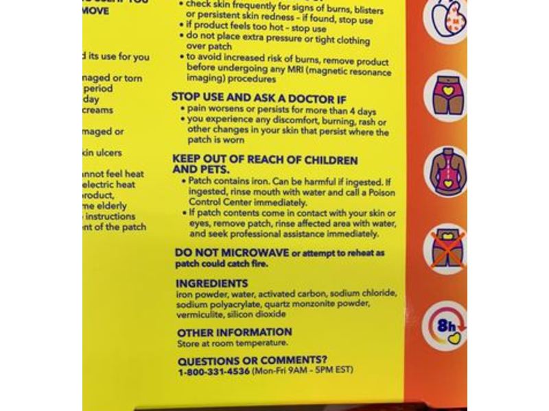 Midol Heat Vibes Menstrual Heat Patches, 3 Counts