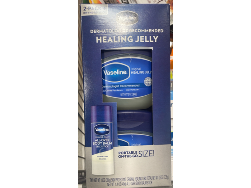 Vaseline Healing Jelly Set, Original, Pack Of 2
