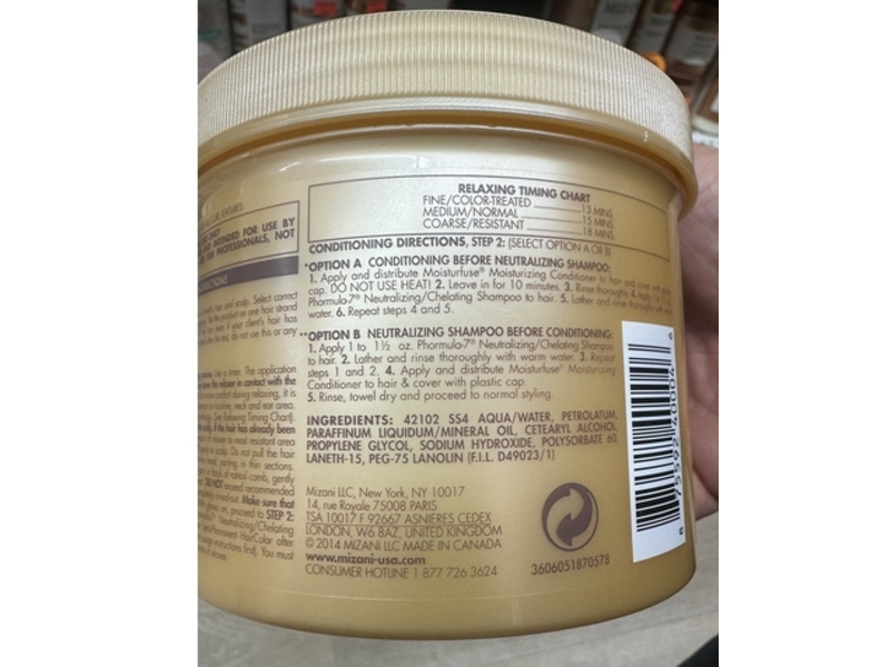 Mizani Fine/Color-Treated Rhelaxer, 30 oz/650 g