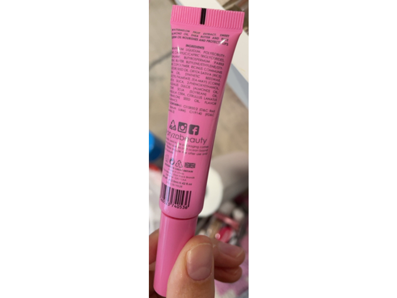 Oryza Beauty Glow Up Lip Balm, Watermelon Waves, 0.42 fl oz/12.0 mL