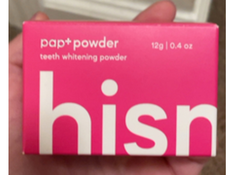 Hismile Pap+ Teeth Whitening Powder, 0.4 oz/12 g