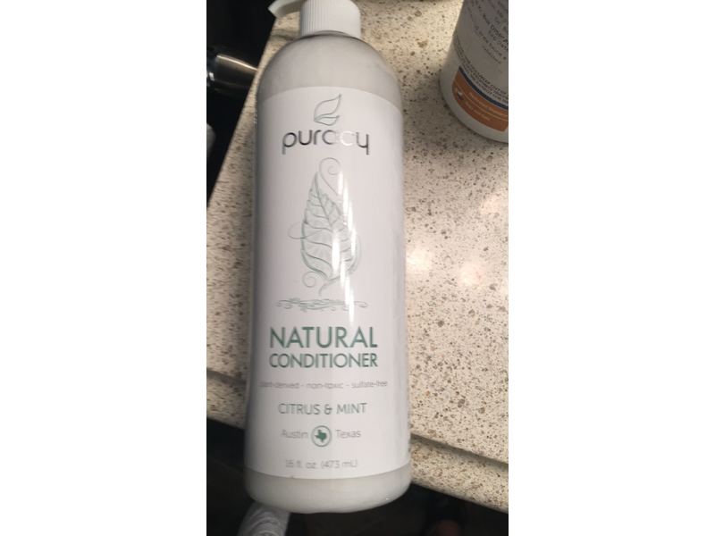Puracy Natural Conditioner, Citrus & Mint, 16 fl oz
