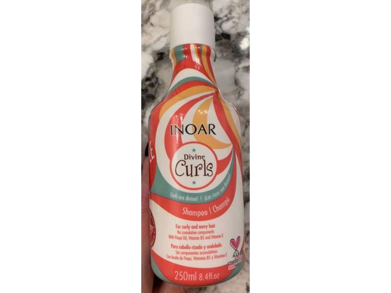 Inoar Divine Curls Shampoo, 8.4 fl oz/250 mL