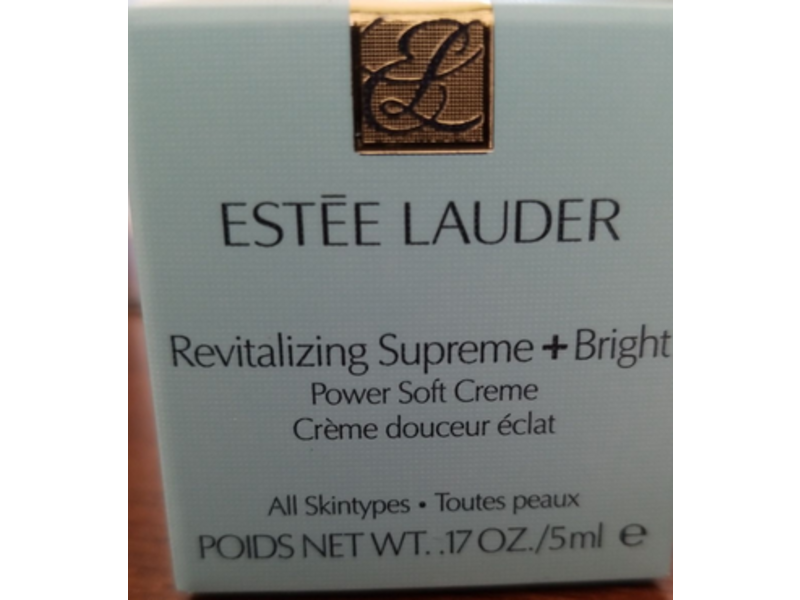 Estee Lauder Revitalizing Superme + Bright Power Soft Creme, 0.17 oz/5 mL