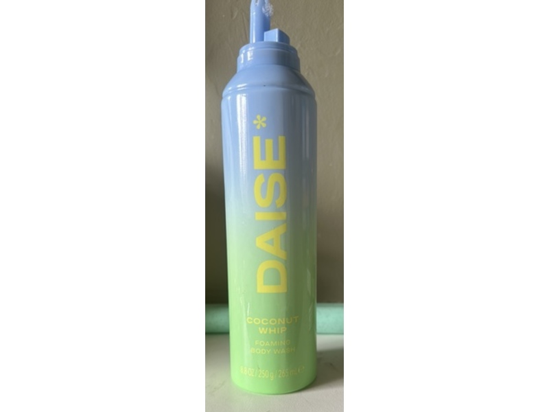 Daise Foaming Body Wash, Coconut Whip, 8.8 oz/265 mL