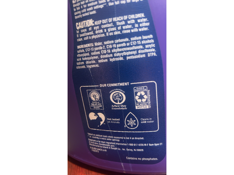 Xtra Liquid Laundry Detergent, Tropical Passion, 84 Loads, 100.8 fl oz/22.98 L