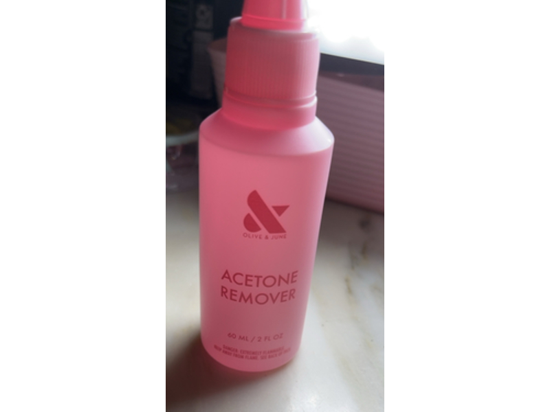 Olive & June Acetone Remover, 2 fl oz/60 mL