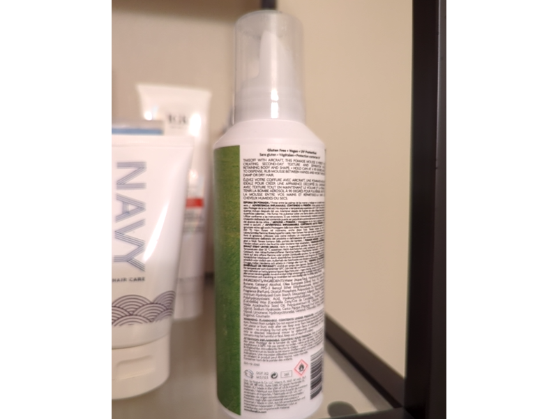 R+Co Aircraft Pomade Mousse, 5.6 oz/165 mL