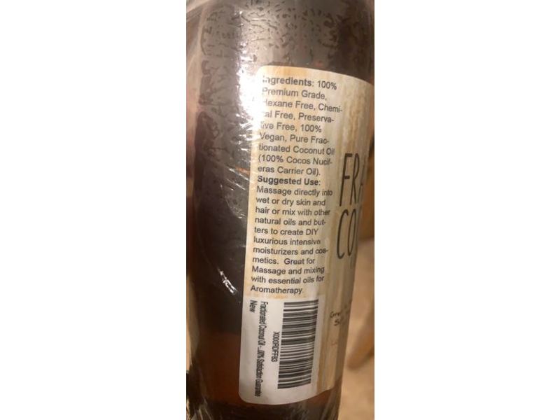 Molivera Organics Fractionated Coconut Oil, 16 fl oz