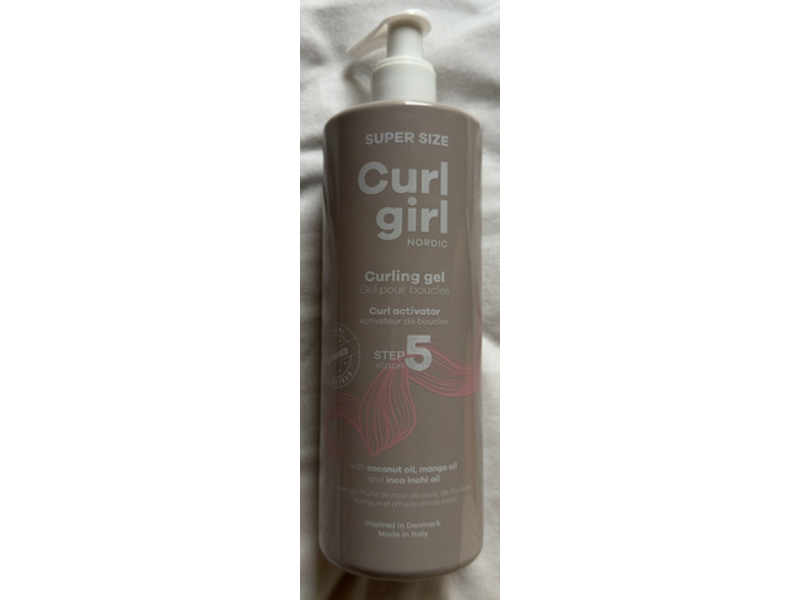 Curl Girl Curling Gel, Curl Activator Step 5, 500 mL