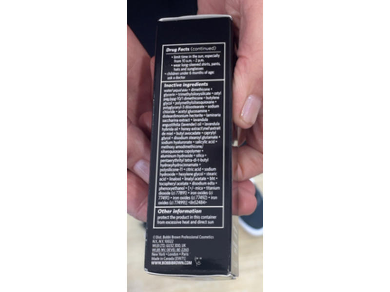 Bobbi Brown Weightless Skin Foundation, SPF 15, Alabaster, 1 fl oz/30 mL