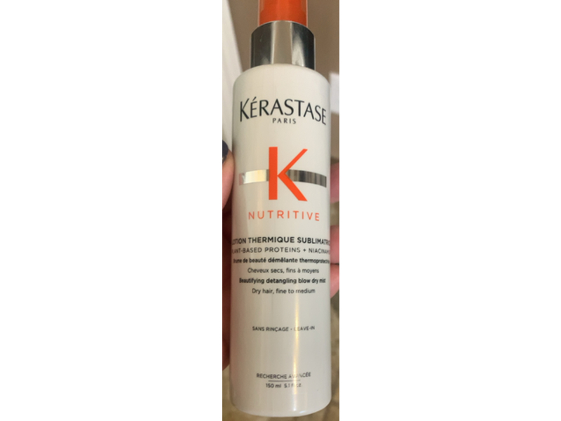 Kerastase Lotion Thermique Sublimatrice Heat Protectant Spray, 5.1 fl oz/150 mL