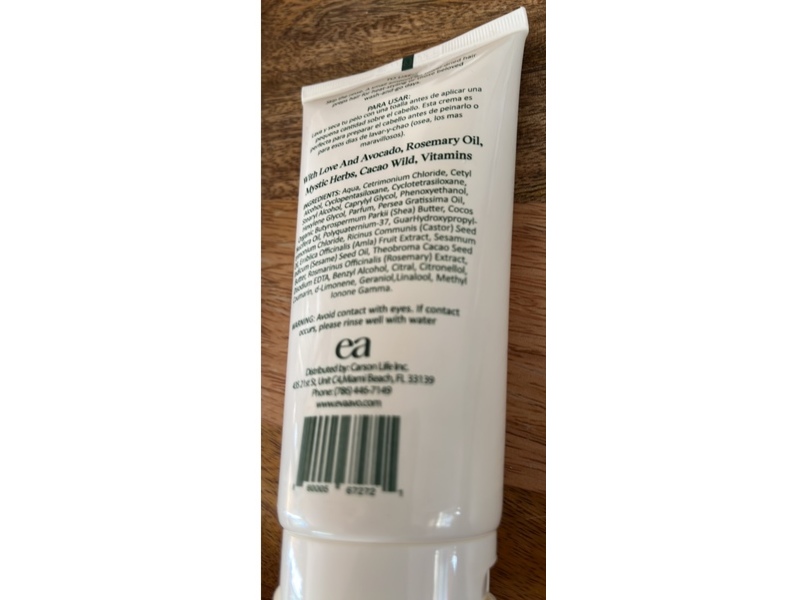 Eva+Avo Moisturizing Leave-In Cream, 6 fl oz/177.4 mL