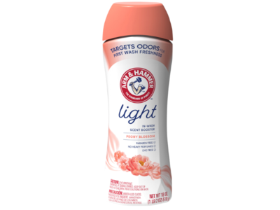 Arm & Hammer Light In-Wash Scent Booster, Peony Blossom, 18 oz/510 g