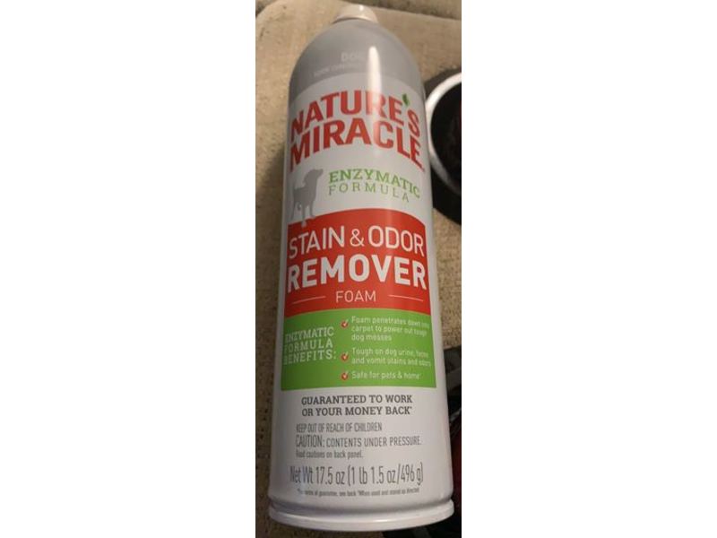 Natures Miracle Stain & Odor Remover, 17.5 oz/496 g