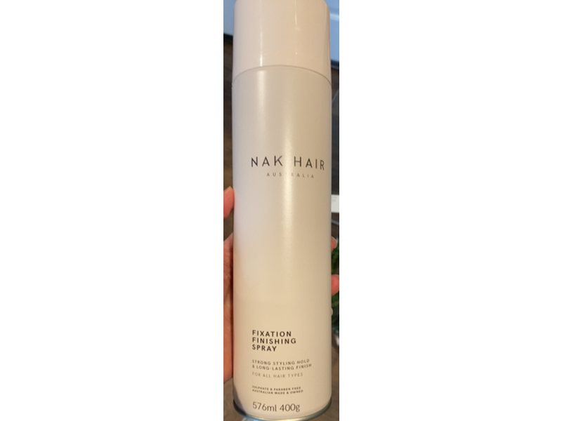 Nak Hair Fixation Finishing Spray, 576 mL
