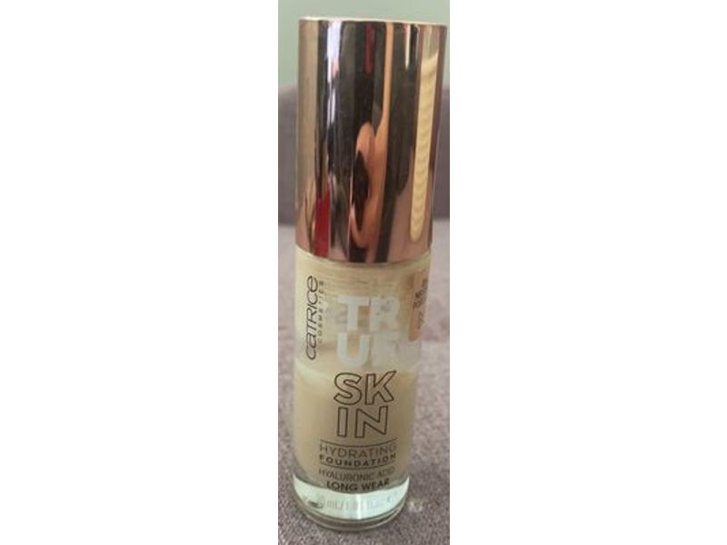 Catrice True Skin Hydrating Foundation, 004 Neutral Porcelain, 1.01 fl oz/30 mL