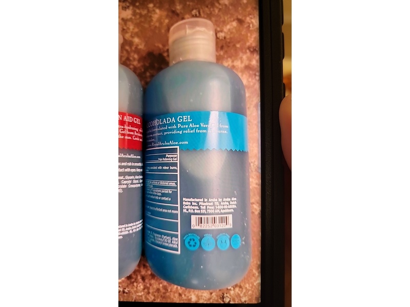 Aruba Aloe Alcoholada Pain Relieving Gel, 0.5% Lidocaine Hydrochloride, 8.5 fl oz/251 mL