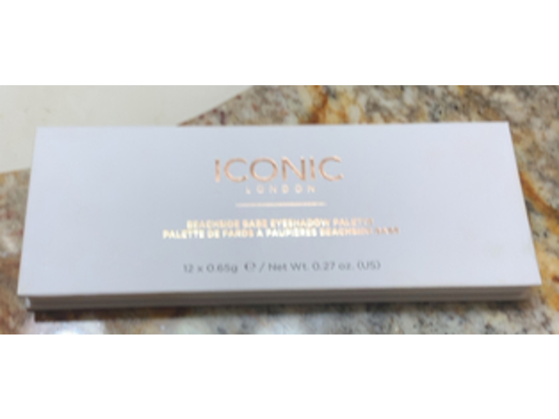 Iconic London Eyeshadow Palette, Beachside Babe, 0.27 oz/0.65 g