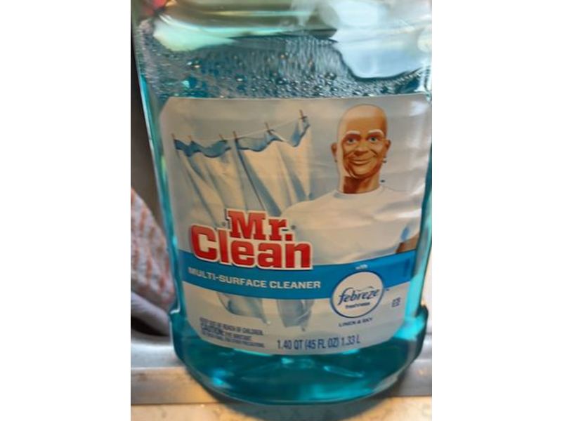 Mr. Clean Multi Surface Cleaner, 45 fl oz/1.33 L, Pack Of 2