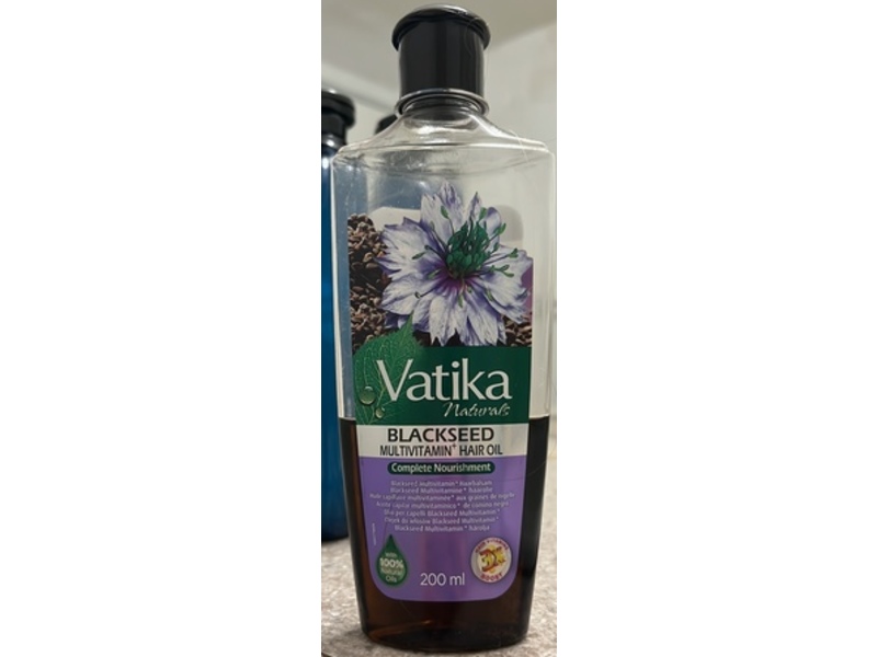 Dabur Vatika Black Seed+Multivitamin Hair Oil, 200 mL