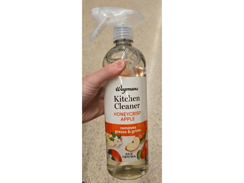 Wegmans Kitchen Cleaner, HoneyCrisp Apple, 25 fl oz/739 mL