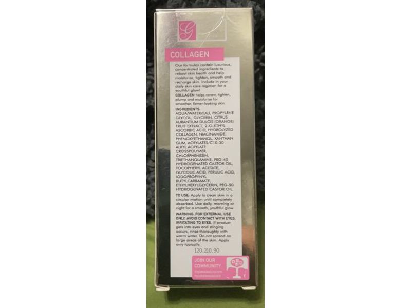 Global Beauty Care Collagen Facial Serum, 1 oz/30 mL