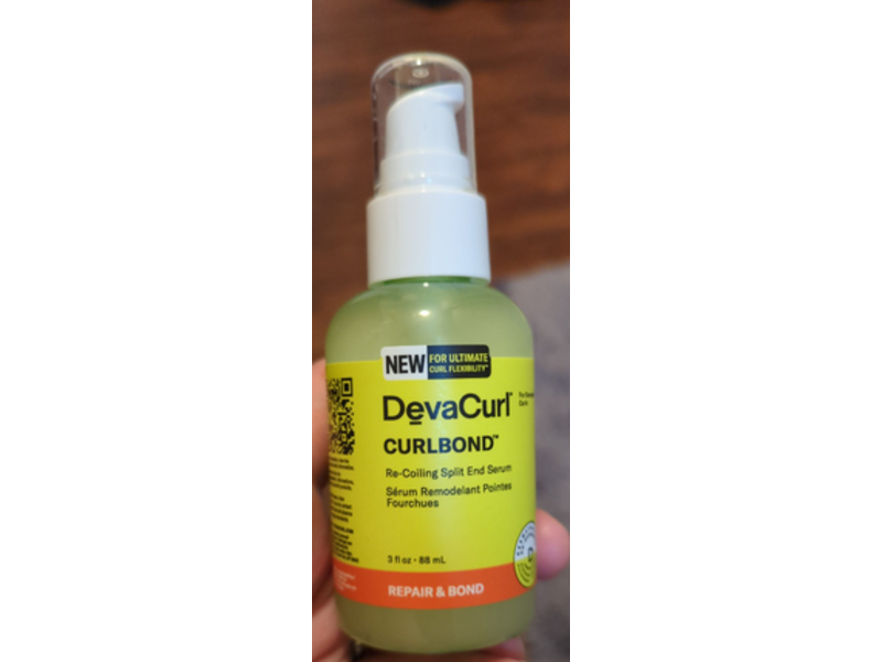 DevaCurl Curlbond Re-Coiling Split End Serum, 3 fl oz/88 mL