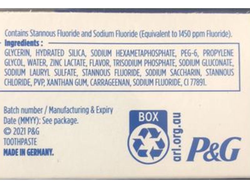 Oral-B Pro Health Complete Defence System Whitening Tooth Paste, Mint, 110 g