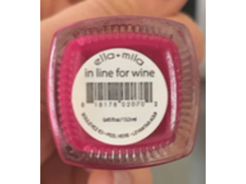 ella+mila Nail Polish, In Line For Wine, 0.45 fl oz/13.3 mL