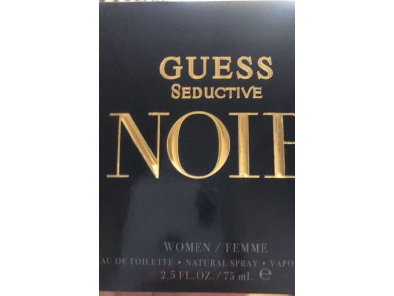 Guess Seductive Noir Eau De Toilette, 2.5 fl oz/75 mL