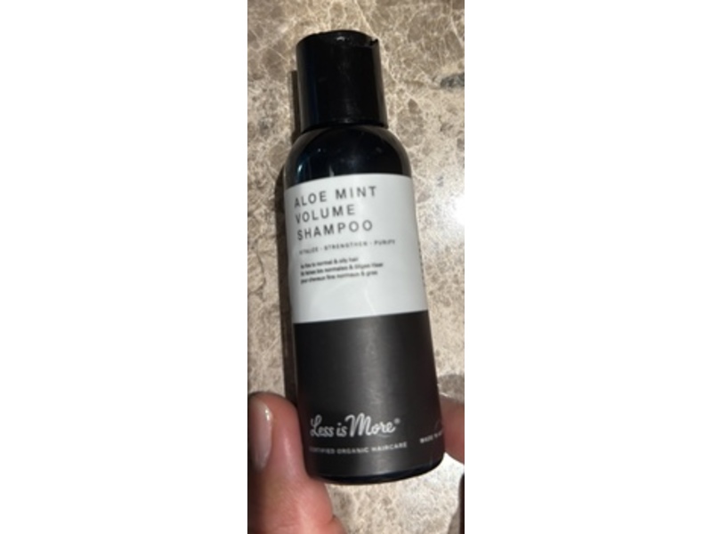Less Is More Aloe Mint Volume Shampoo, 1.7 fl oz/50 mL