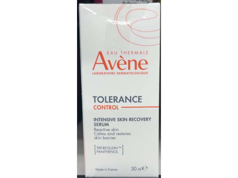 Avene Tolerance CONTROL Intensive Skin Recovery Serum, 30 mL